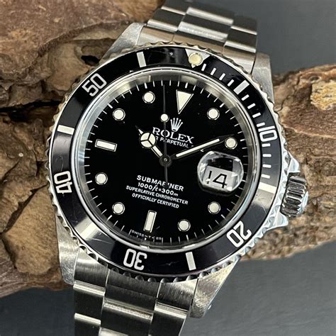 rolex 16610 dial diameter mm|rolex submariner 16610 price.